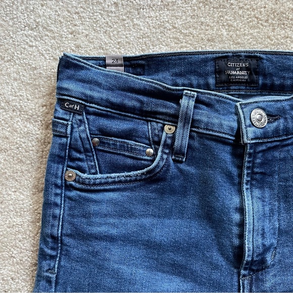 Citizens of Humanity Rocket Crop Petite High Rise Skinny Jeans - Picture 3 of 7